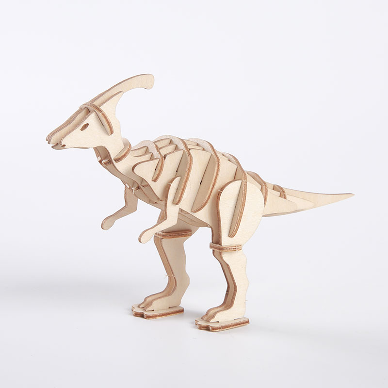 3D Wooden Dinosaur Puzzle