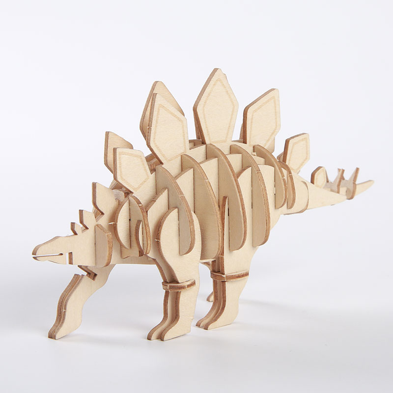 3D Dinosaur Wooden Puzzle